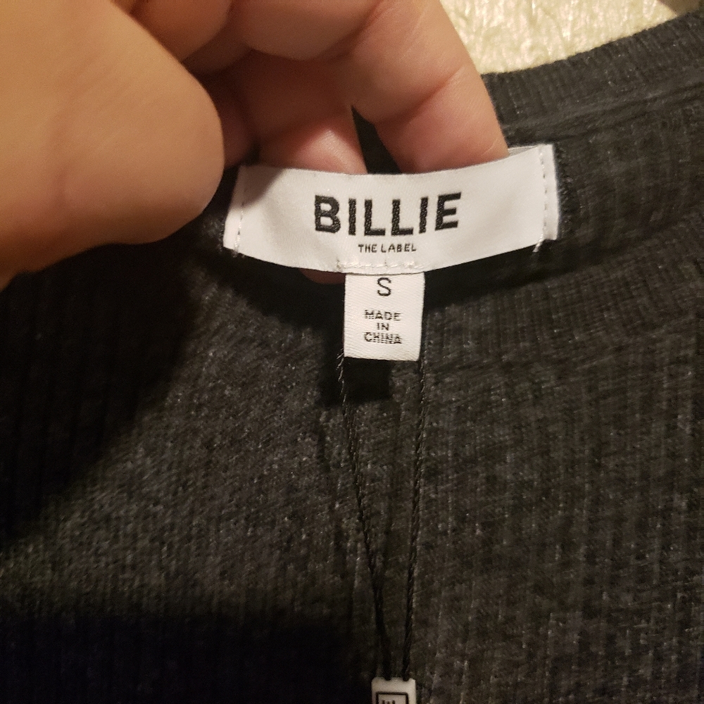 Billie the Label Christine Sweater Ribbed Wool Cashmere Blend‎ Size Small - Picture 6 of 7